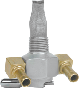 Power-flo Fuel Valve Silver