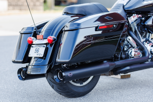 4-1/2(r) Gnx Slip-on Mufflers Black, 5, nordicamoto.ro