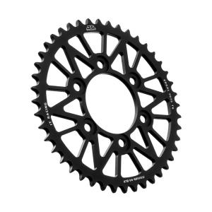 JT SPROCKETS alumínium hátsó lánckerekek, fekete , nordicamoto.ro