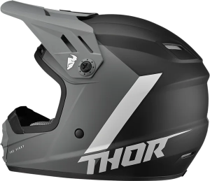Youth Sector Chev Helmet Black, Gray L, 3, nordicamoto.ro