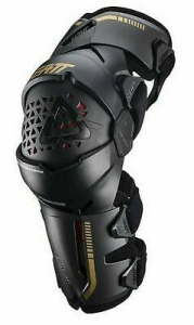 Leatt Z-Frame fekete, M méretű térdvédők, 2, nordicamoto.ro