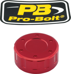 Clutch Aluminium Reservoir Cap Red