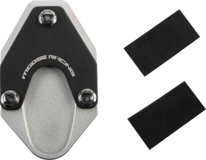 MOOSE RACING Kickstand Pad Extension Black, Chrome, 1, nordicamoto.ro