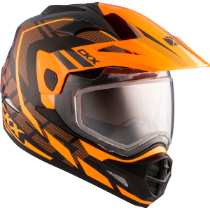 CKX QUEST RSV Moosek sisak elektromos napellenzővel, narancssárga, XS, 5, nordicamoto.ro