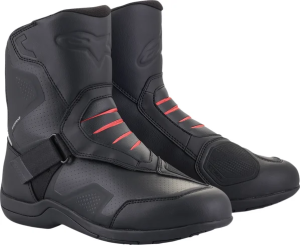 Cizme Touring Alpinestars Ridge v2 Waterproof Black/Red 47, 1, nordicamoto.ro