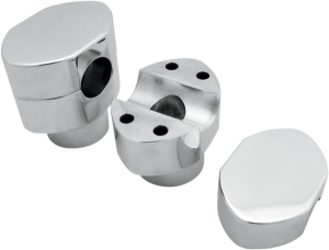 Springer Handlebar Riser Kit Silver