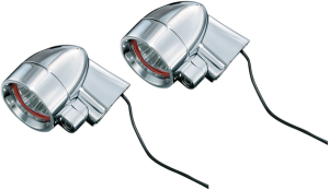 Super-bright Led Silver Bullets With Short Fender Strut Mounts Red, 4, nordicamoto.ro