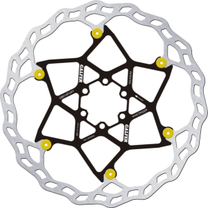 Brake Disc Floating Black, Silver