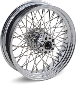 Laced 40-80 Spoke Wheel Assembly Silver