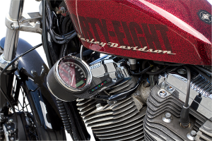 Sportster Speedometer Relocation Kit Black, Powder-coated, 2, nordicamoto.ro