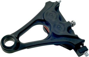 Four-piston Differential-bore Caliper Black, Matte