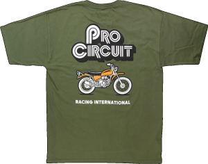 Pit Bike T-shirt Green S, 2, nordicamoto.ro