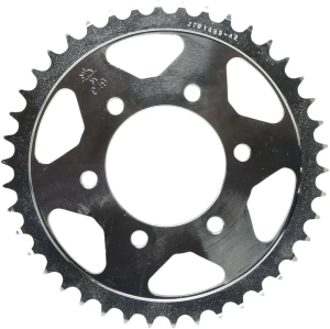 JT SPROCKETS Acél hátsó lánckerék, természetes színű , nordicamoto.ro