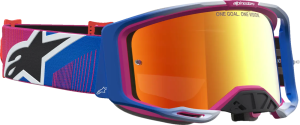 Alpinestars Vision 8 Maven síszemüveg – piros/fekete/színezett lencse, 3, nordicamoto.ro