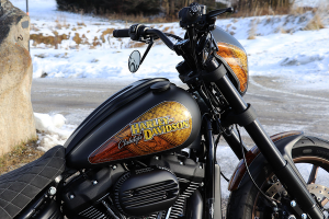 Dash Cover For Harley Black, Gloss