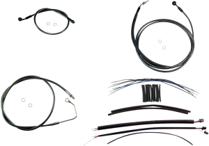 Black Pearl Upper Handlebar Installation Kit Black, 2, nordicamoto.ro
