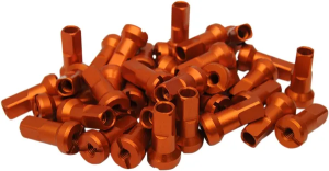 MOOSE RACING Nipple Set Orange, Polished, Anodized, 1, nordicamoto.ro