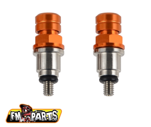 Fm-Parts gyártmányú narancssárga KTM/Husqvarna WP villa légtelenítő szelepek, 3, nordicamoto.ro