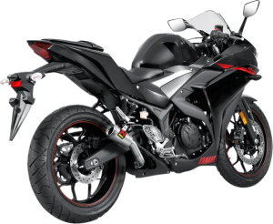 Akrapovic Slip-on SS YZFR3 végső kipufogórendszer, nordicamoto.ro