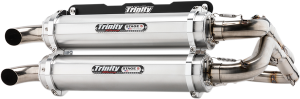 Stage 5 Dual Exhaust System Brushed