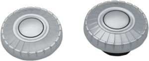 Fuel Cap Tri-line Chrome Chrome