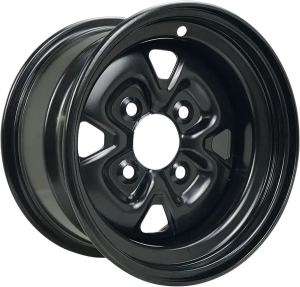 Steel Wheel Black  12 x 7, 1, nordicamoto.ro