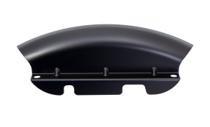 Lower Triple Tree Wind Deflector Chrome, 2, nordicamoto.ro
