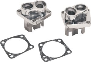 Aluminum Lifter Blocks Silver