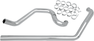 2-into-2 True Dual Headpipe Chrome