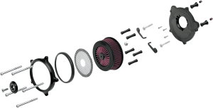 Super Gas Air Cleaner Black, 2, nordicamoto.ro