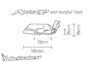 Aero-gp Lever Protector Black, 3, nordicamoto.ro
