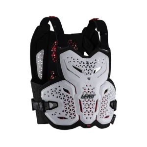 Leatt 4.5 EVO mellkasvédő, fehér, S–M, 1, nordicamoto.ro