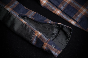 Upstate Riding Flannel Shirt Orange M, 3, nordicamoto.ro