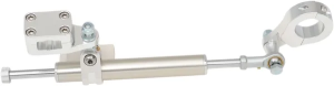 MOOSE RACING 11-way Rebuildable Steering Stabilizer Silver, 1, nordicamoto.ro