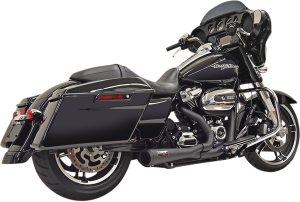 Road Rage 2:1 Short Exhaust System Black