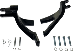 Floorboard To Footpeg Conversion Mount Black, 1, nordicamoto.ro