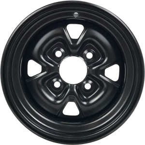 Steel Wheel Black  12 x 7, 2, nordicamoto.ro