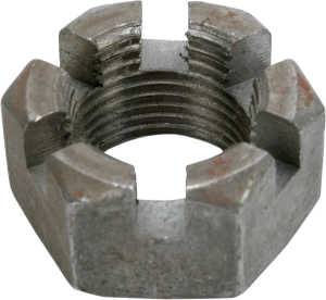 Axle Hub Nut Silver, 1, nordicamoto.ro