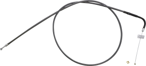 Karbonfibr Braided Throttle/idle Cable Black
