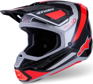 Alpinestars SM7 Rise fekete bukósisak, 2XL méret, 1, nordicamoto.ro