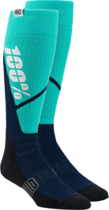 Sosete 100% Torque Comfort Moto Blue