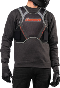 Icon Softcore™ Megabolt fekete XL/2XL védőmellény, 3, nordicamoto.ro