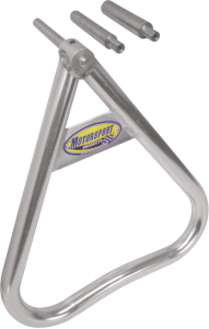 Tri-moto Stand Anodized, Silver, 1, nordicamoto.ro