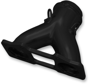 Exhaust Y-pipe Arctic Blk Black, High Temperature Paint, 3, nordicamoto.ro