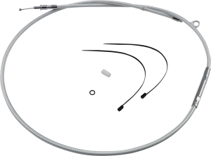 High-efficiency Braided Sterling Chromite Ii® Clutch Cable Silver, 2, nordicamoto.ro