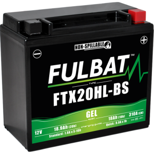 Fulbat FTX20HL-BS gélszerű ATV-akkumulátor Can-Am/CF MOTO járművekhez, nordicamoto.ro