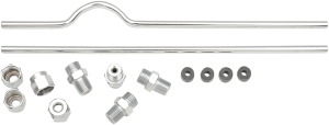 Rocker Box Oil Line Kit Chrome, 1, nordicamoto.ro
