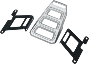 Dillinger Luggage Rack Silver, 1, nordicamoto.ro