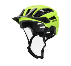 MTB-kerékpárok, Acerbis Doublep MTB sisak, fluoreszkáló sárga/fekete, nordicamoto.ro