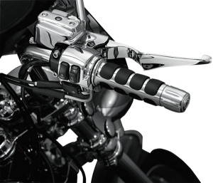 Mechanical Cruise Assist Handlebar End Weight Silver